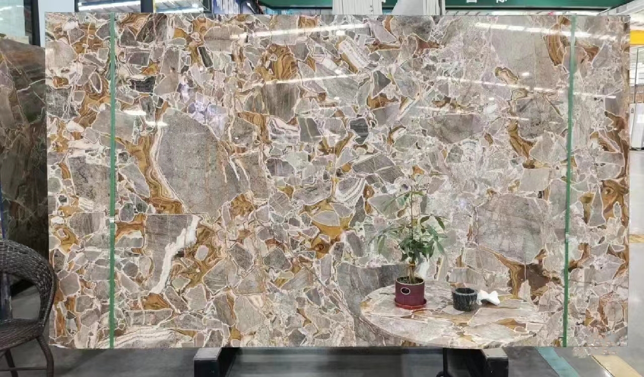 Bugatti Gold Marble Tiles