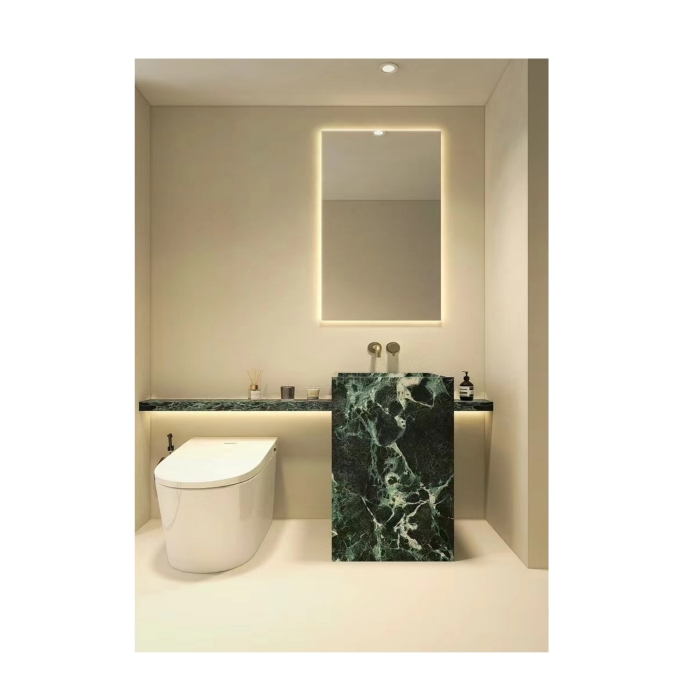 Natural Marble Freestanding Wash Basin Sinks 5