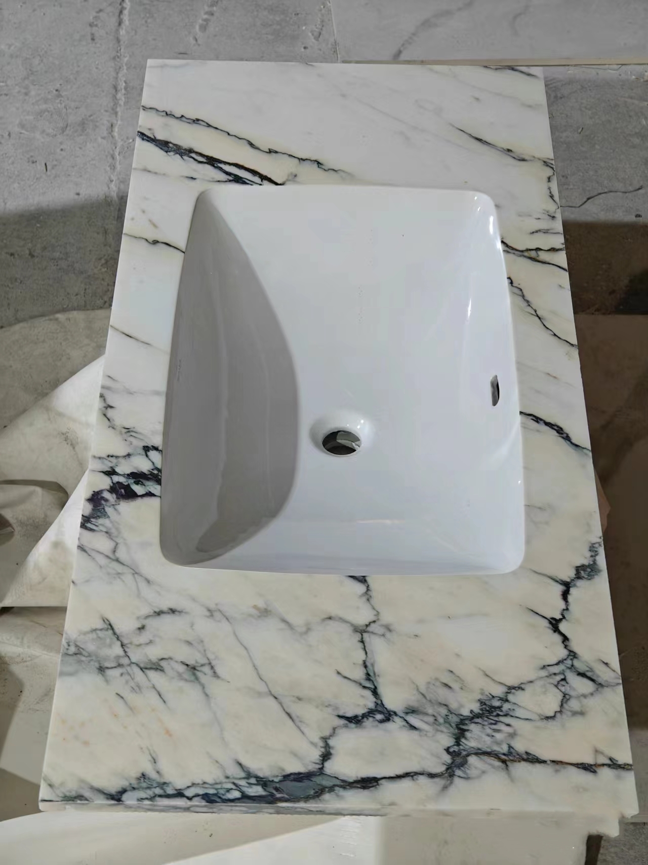 Natural Marble Wash Basin Wall Hung Pedestal Sinks 13