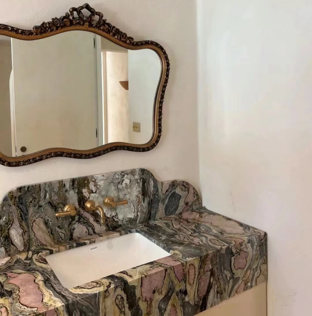 Natural Marble Wash Basin Wall Hung Pedestal Sinks 13