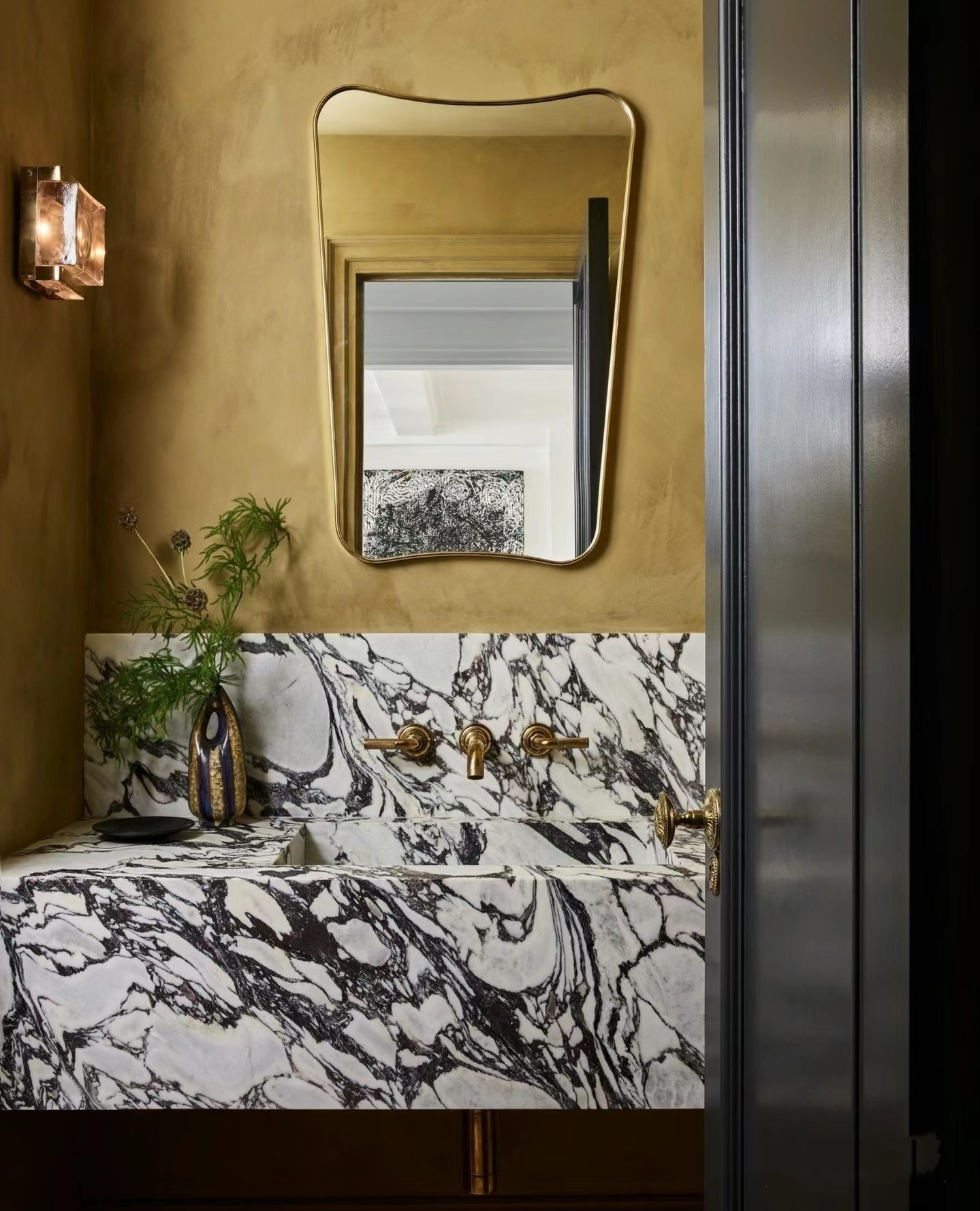 Natural Marble Wash Basin Wall Hung Pedestal Sinks 13