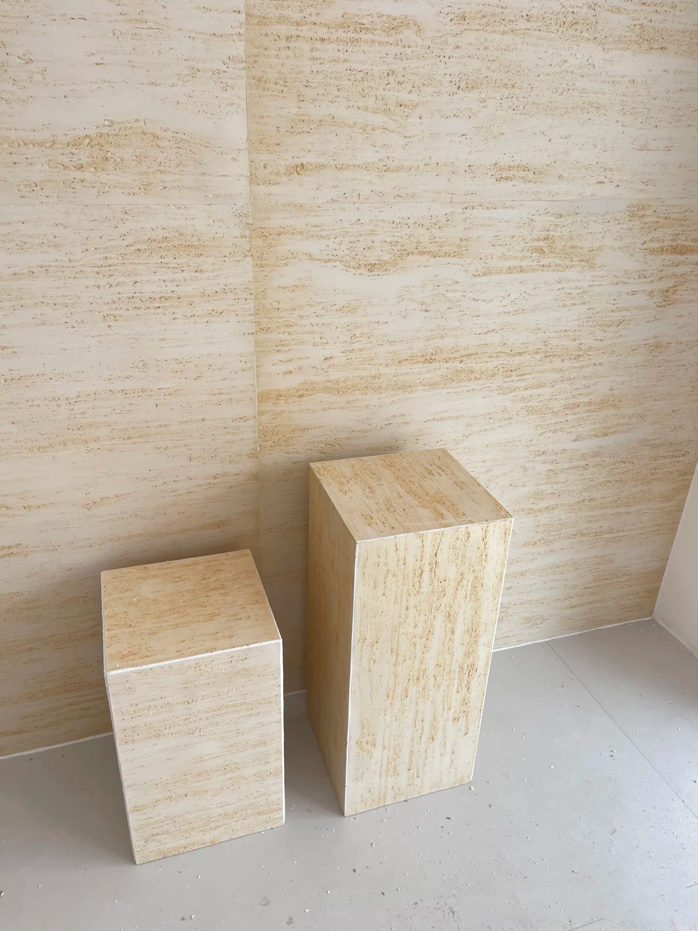 Travertine Plinth 19