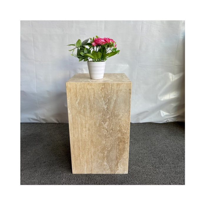 Travertine Plinth 1