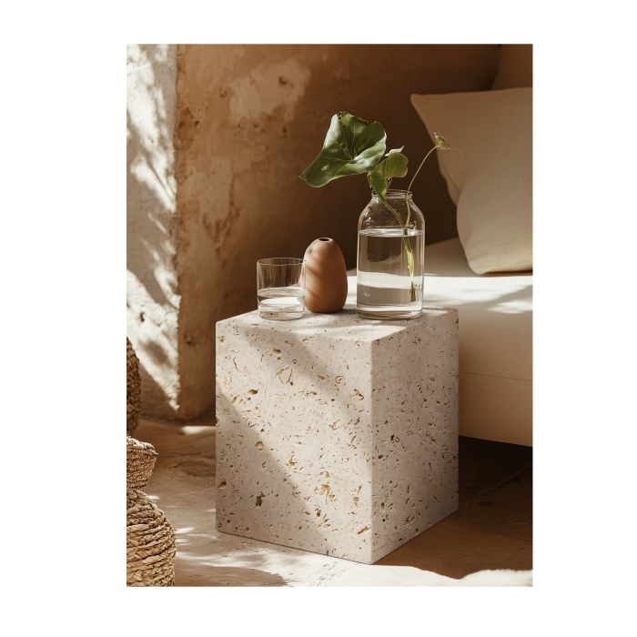 Travertine Plinth 3