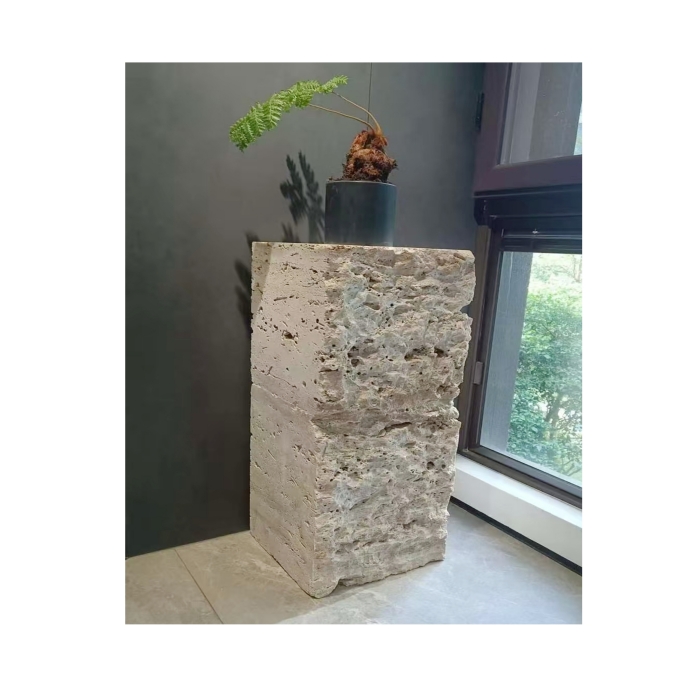 Travertine Plinth 5