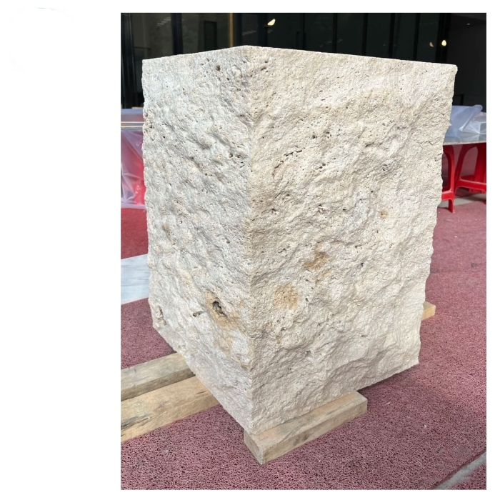 Travertine Plinth 6