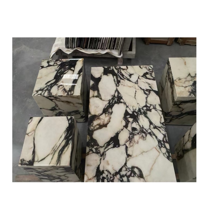 Calacatta Viola Purple Marble Plinth Bulgari Purple Marble Side Table Center Table 4