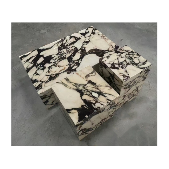 Calacatta Viola Purple Marble Plinth Bulgari Purple Marble Side Table Center Table 9