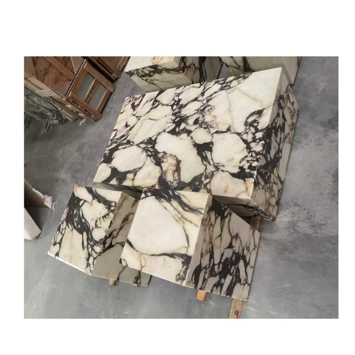 Calacatta Viola Purple Marble Plinth Bulgari Purple Marble Side Table Center Table 12