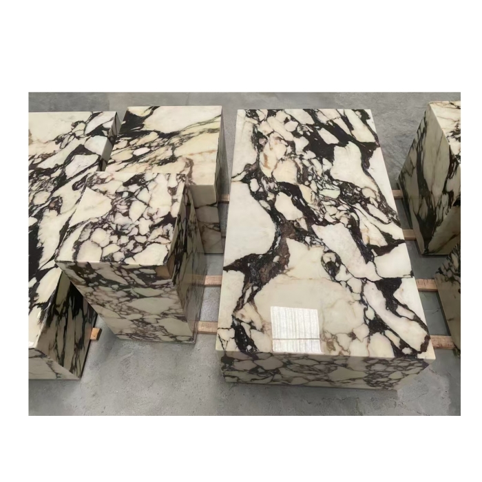 Calacatta Viola Purple Marble Plinth Bulgari Purple Marble Side Table Center Table 13