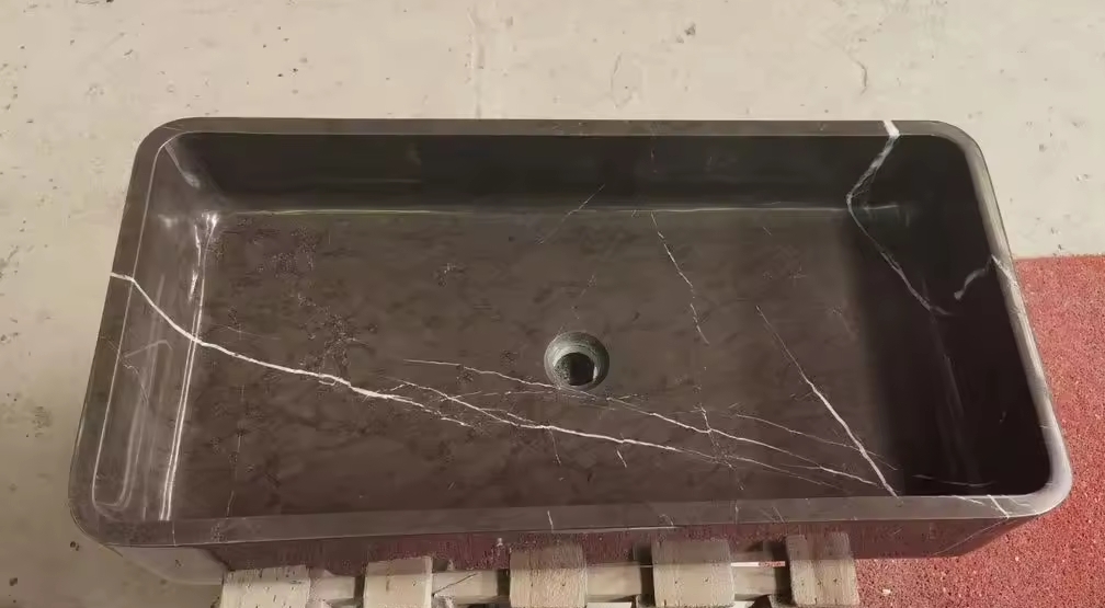 Natural Marble Wash Basin Vanity Top Sinks Countertop Washbasin 5