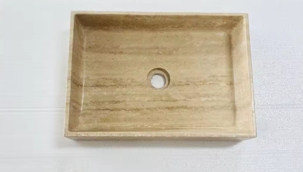 Natural Marble Wash Basin Vanity Top Sinks Countertop Washbasin 5