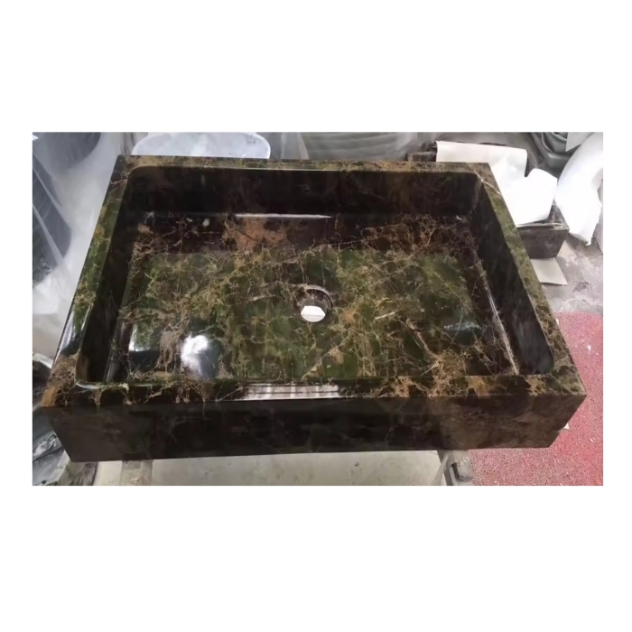 Natural Marble Wash Basin Vanity Top Sinks Countertop Washbasin 6