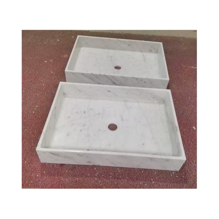 Natural Marble Wash Basin Vanity Top Sinks Countertop Washbasin 7