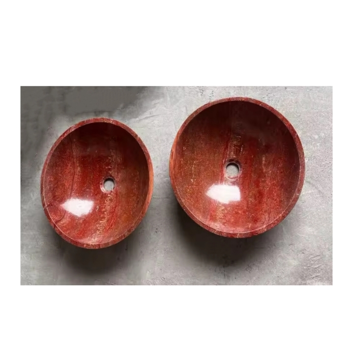 Natural Marble Wash Basin Vanity Top Sinks Countertop Washbasin 8