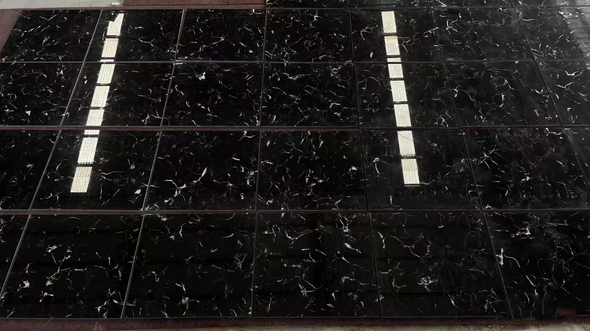 Ice Black Marble Slabs