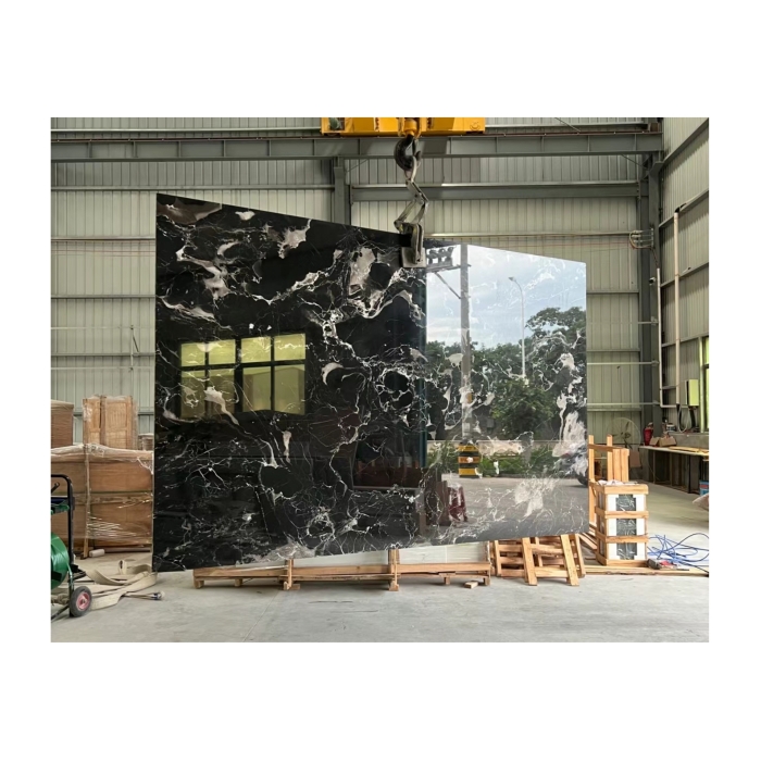 Ice Black Marble