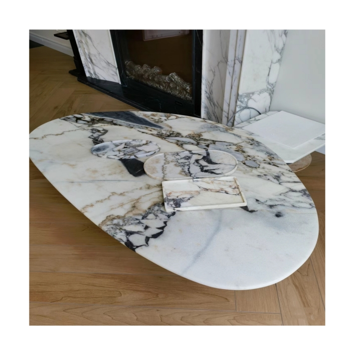 Elephant White Marble Table 6