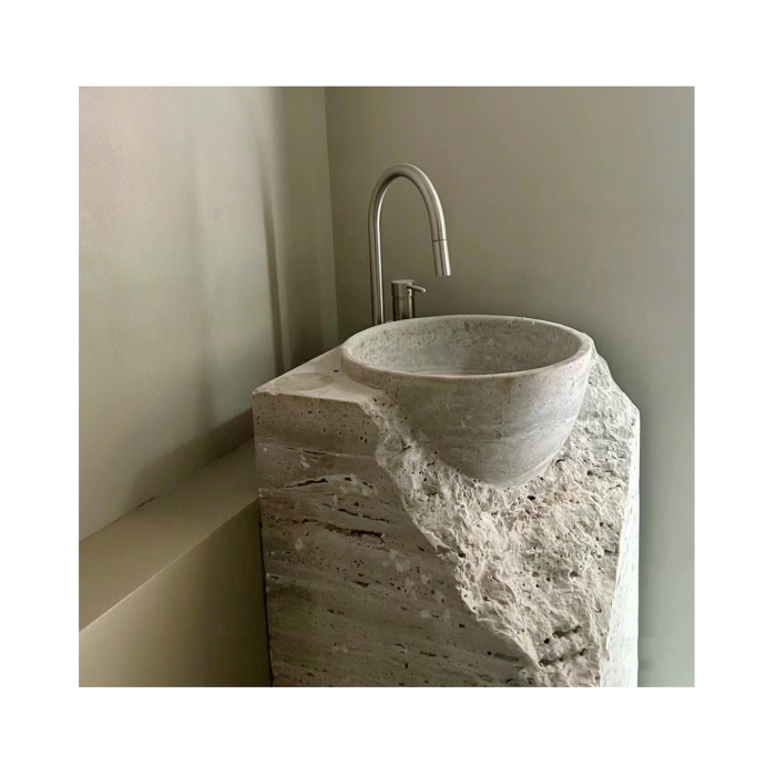 Travertine Wash Basin Travertino Sinks 1