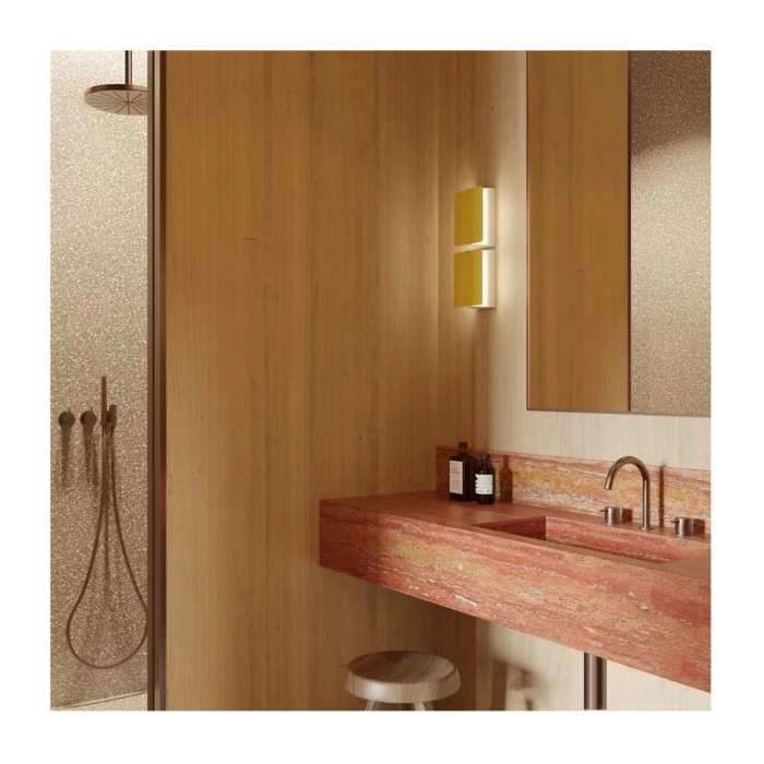 Red Travertine Wash Basin Travertino Sinks 14