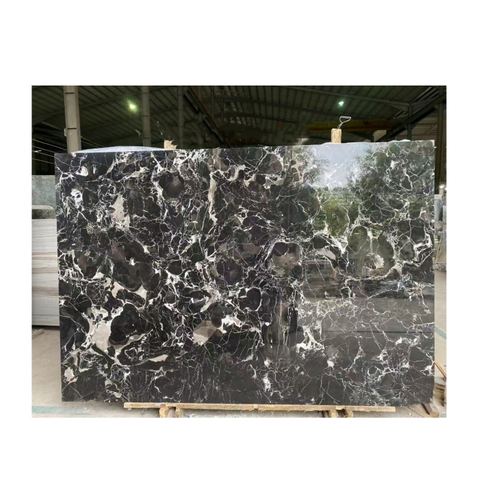 Black Rose Marble Slabs Tiles