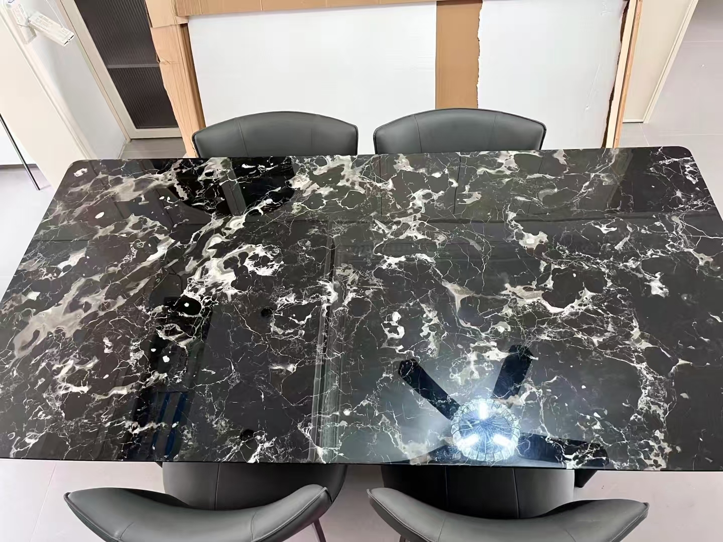 Black Rose Marble Table 5