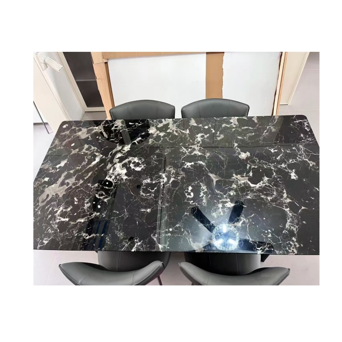 Black Rose Marble Table 7