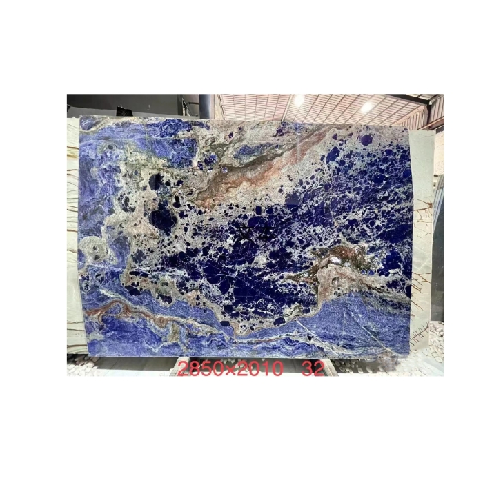 Blue Sodalite Granite Slabs Tiles