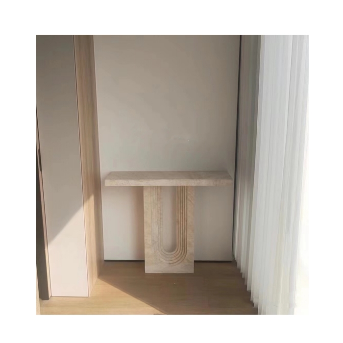 Travertine Entryway Table 10