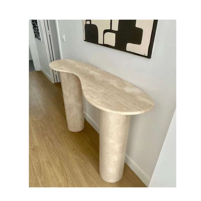 Travertine Entryway Table 10