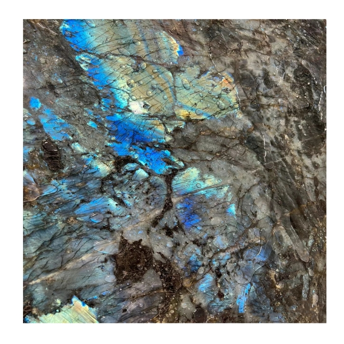 Blue Emerald Labradorite Granite Slabs