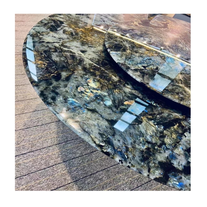 Labradorite Blue Granite Blue Emerald Granite Table 6