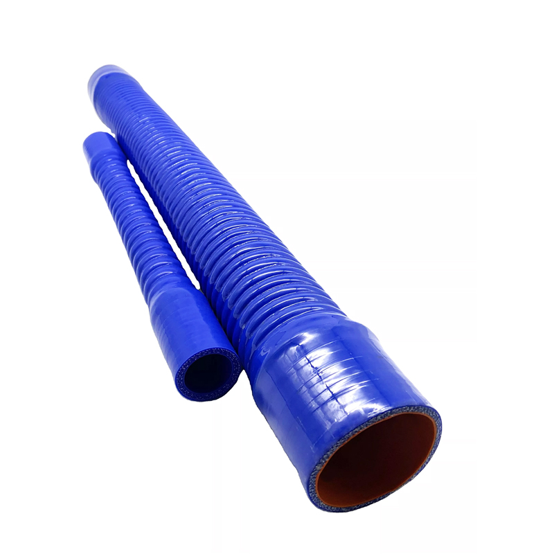 Flexible Wire Reinforced Silicone Tube Steel Wire Corrugated Auto Silicone Radiator Hose