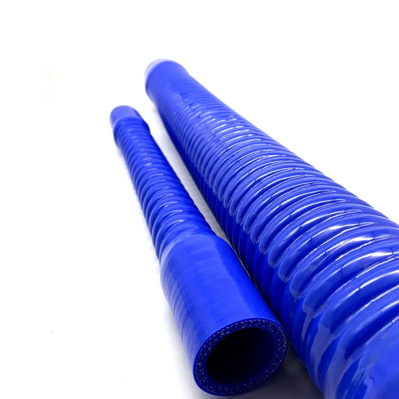 Flexible Wire Reinforced Silicone Tube Steel Wire Corrugated Auto Silicone Radiator Hose