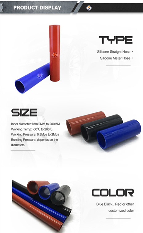 Hump Truck Silicone Hose