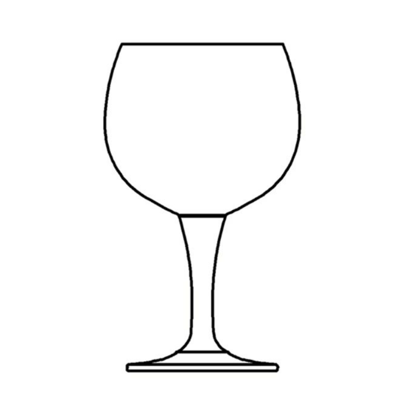 red wine glass