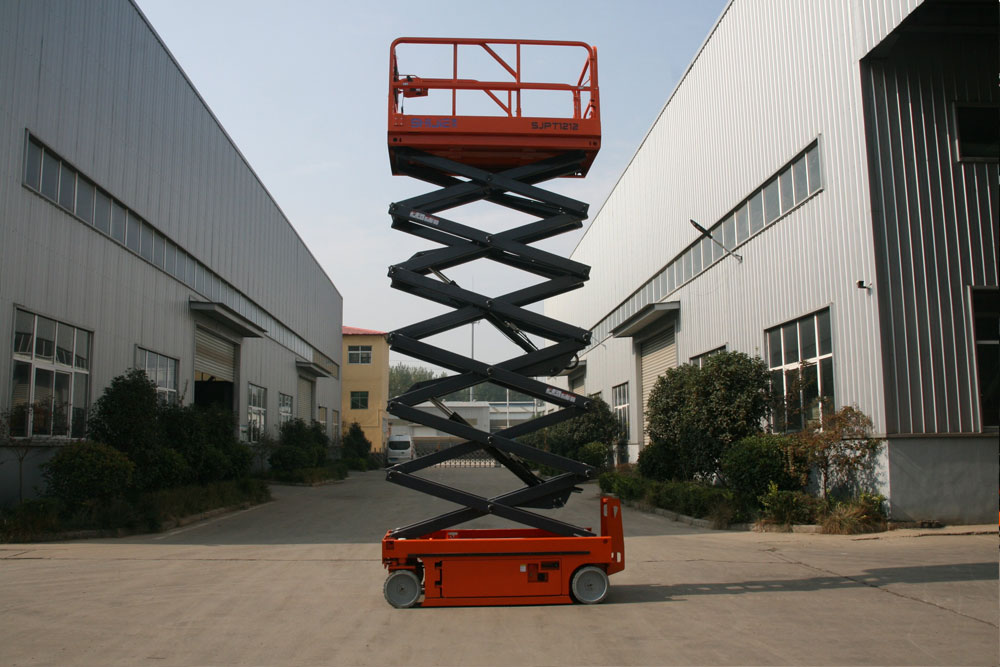 scissor man lift