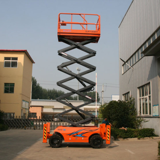 Supply 12 Meters Electric Drive Off-road Aerial Lift Platform Wholesale ...