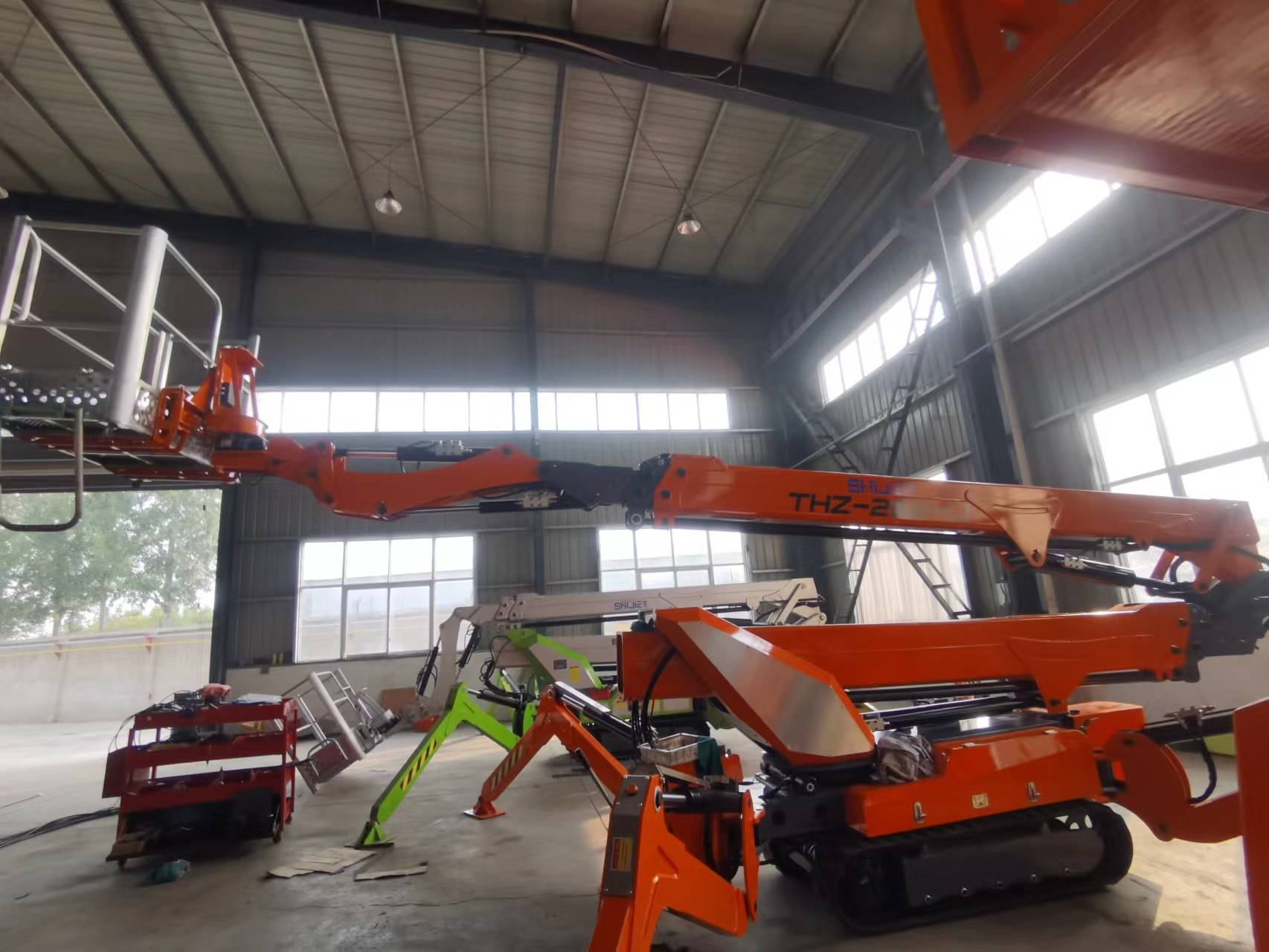 mini aerial lift platform