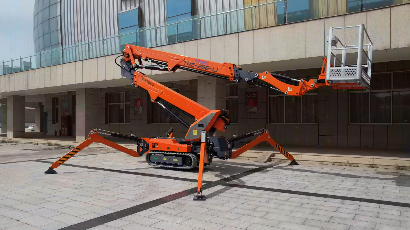 Telescopic boom high altitude platform