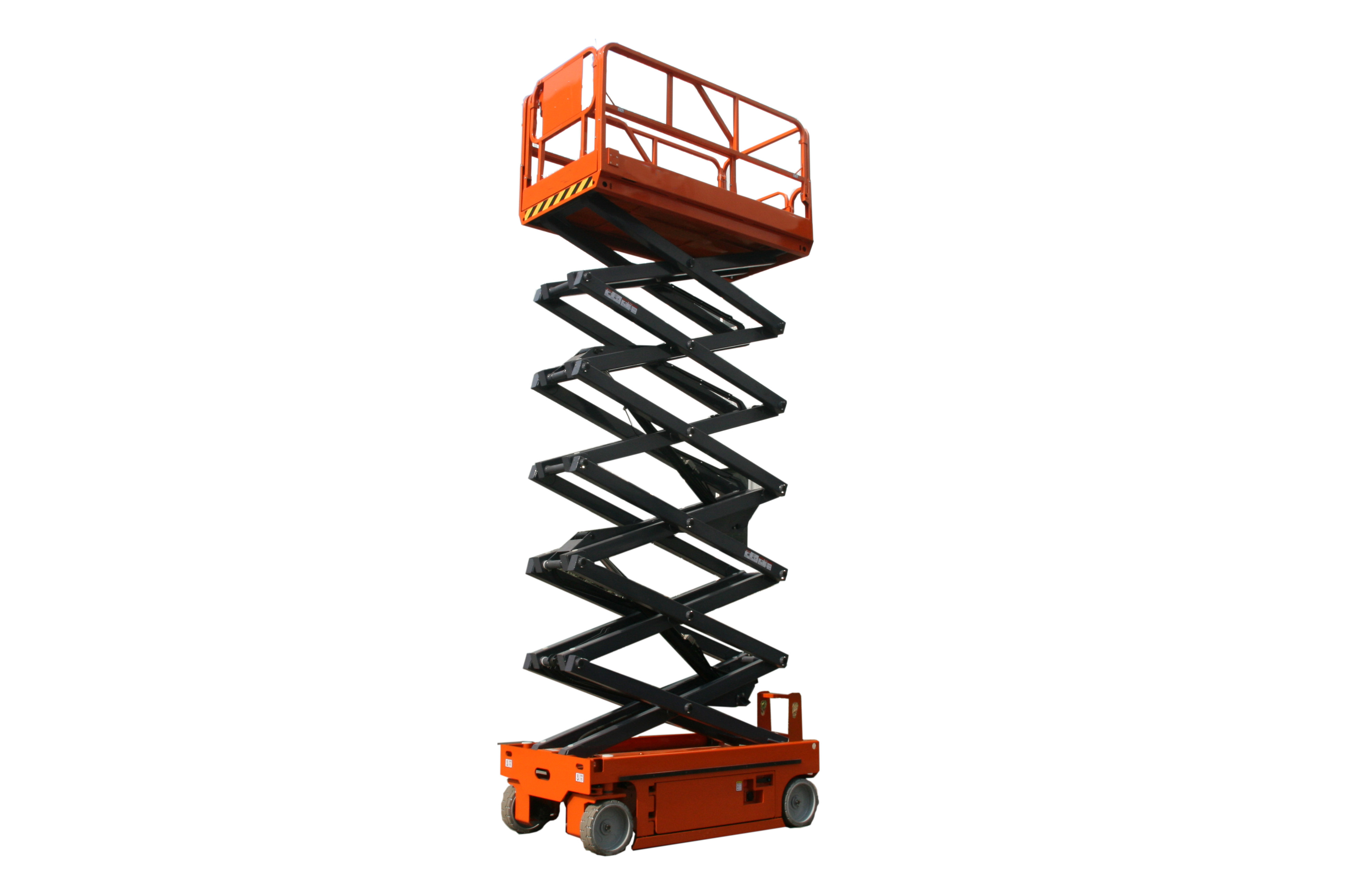 wheel type hydraulic aerial platform