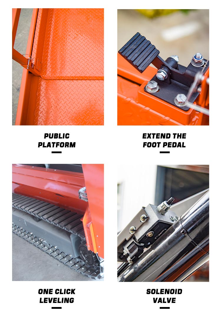 self-walking crawler lift platform