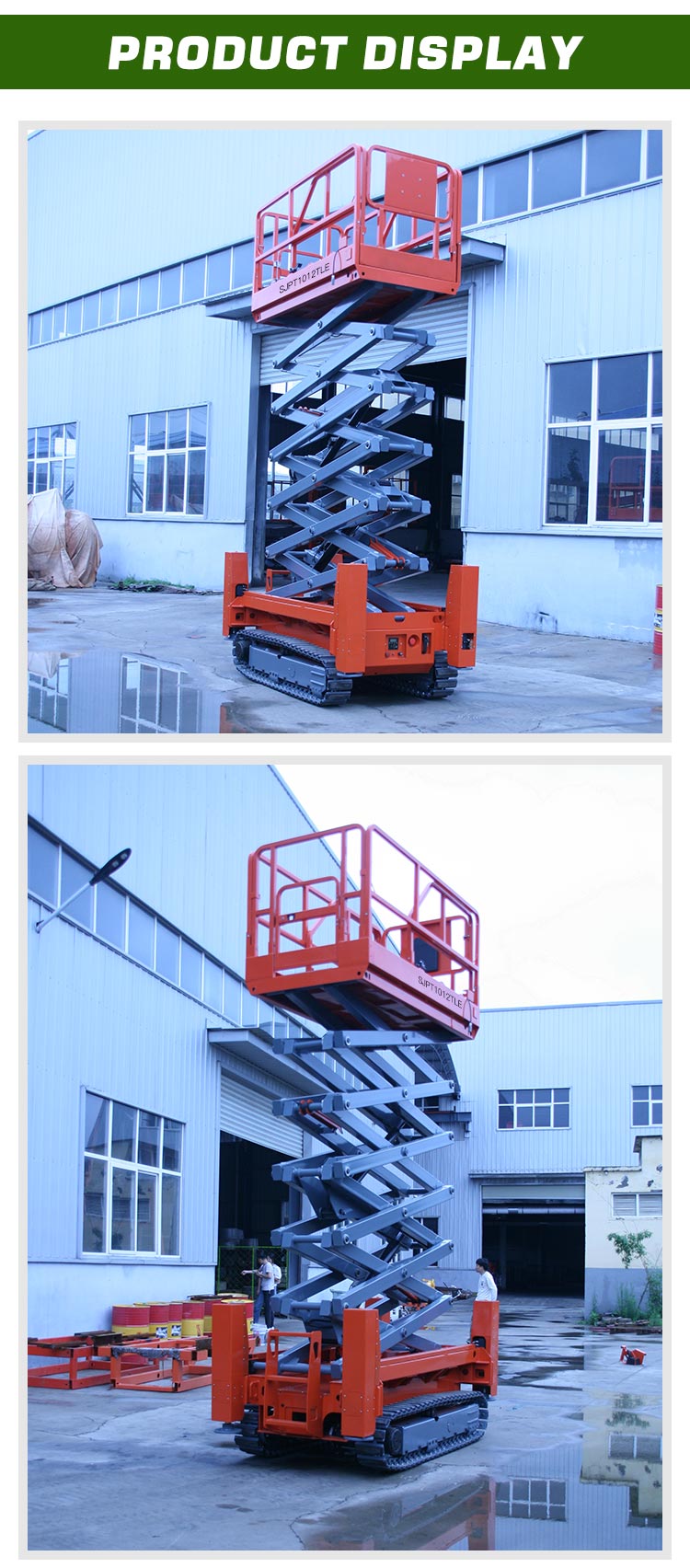 self-walking crawler lift platform