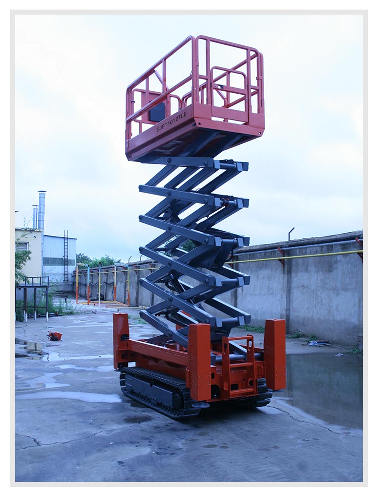 scissor type lift platform