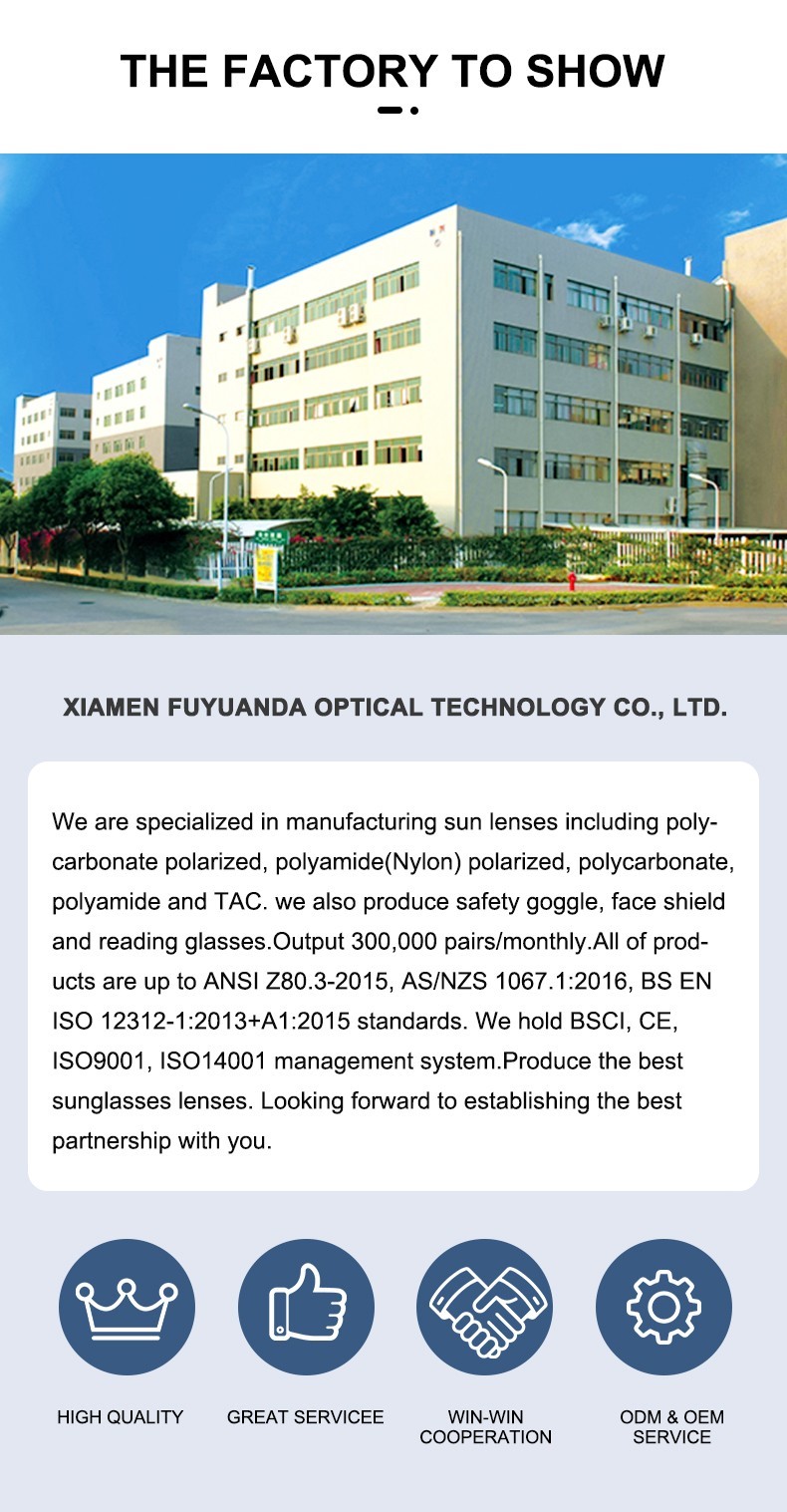 One-piece Photochromic Lens