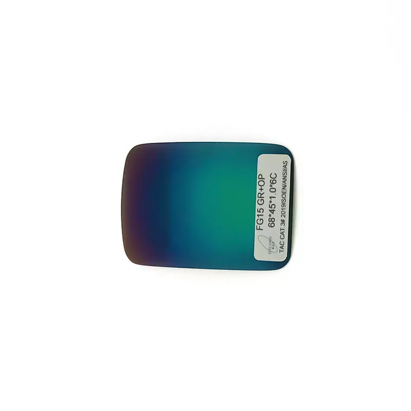 Single Vision Lenses Wholesale Colorful Mirror replacement Polarized Lenses Tac Polarized Sunglasses Lenses