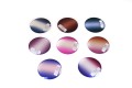 Triple Colors Gradient Tinted Lenses PC Polycarbonate Tinting Sunglasses lenses