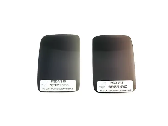 Xiamen Factory uv400 Custom Mirrored Coating Lens Polarized TAC Polarized Sunglass Lens