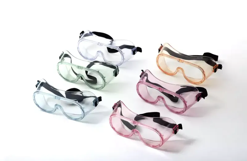 resistant chemical splash anti fog lens Goggles EN166 Ansi z87.1 protective garden Safety Glasses