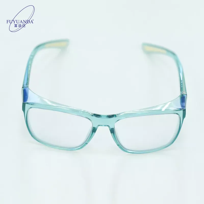 anti scratch eye protection blue comfortable safety google glasses for men